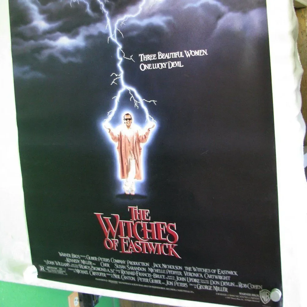 Vintage The Witches of Eastwick Movie Poster